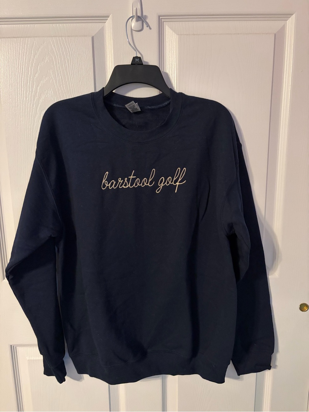 Navy Barstool Golf Crewneck Sweatshirt